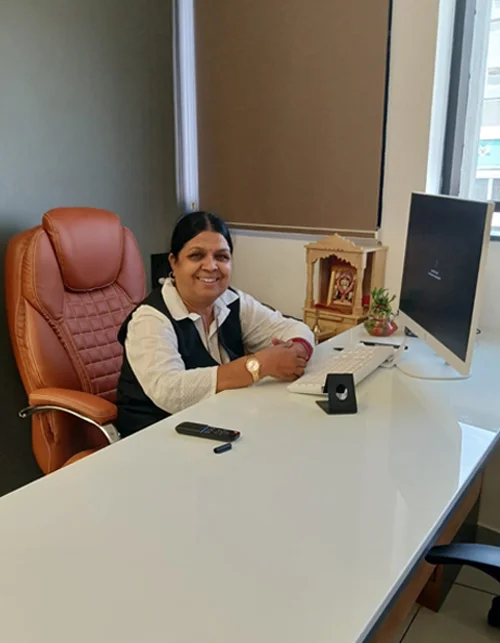 Adv. Shashikala Chauhan, lead advocate at Anand Law Firm